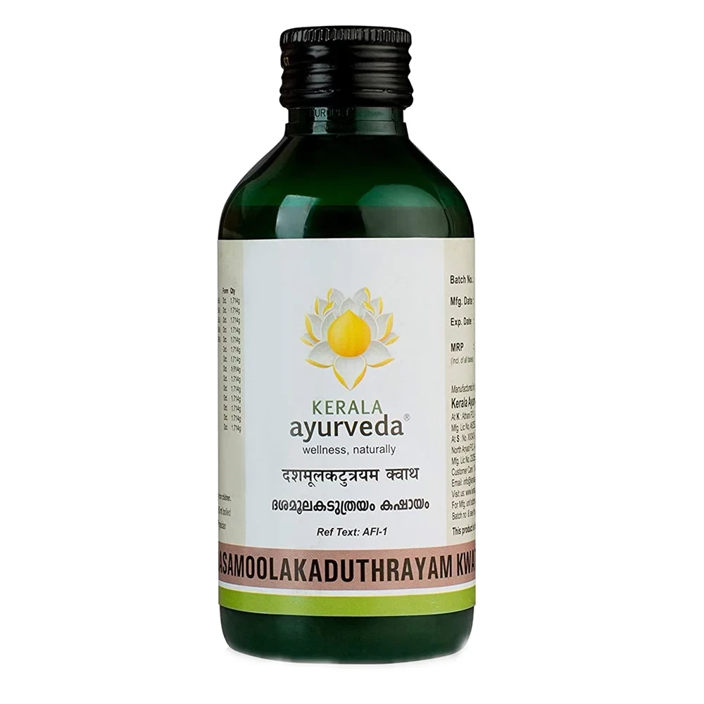 Kerala Ayurveda Dasamoolakaduthrayam Kwath, 200 ml-1.webp